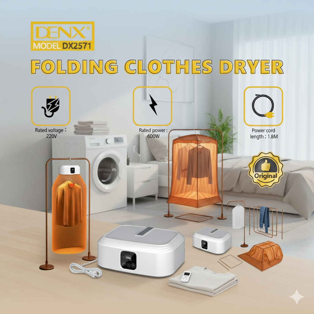 Denx Folding Clothes Dryer