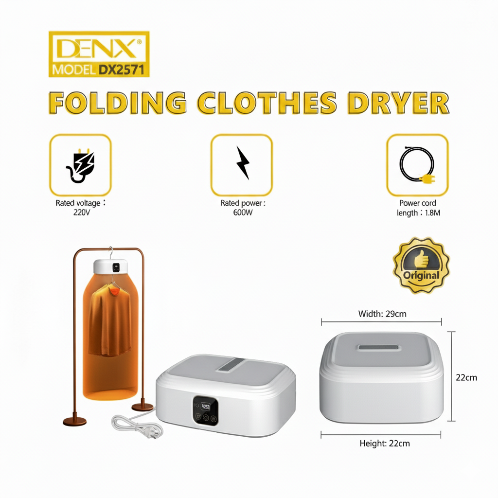 Denx Folding Clothes Dryer